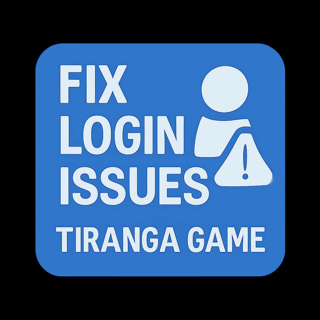 An icon depicting assistance for Tiranga Game login issues.