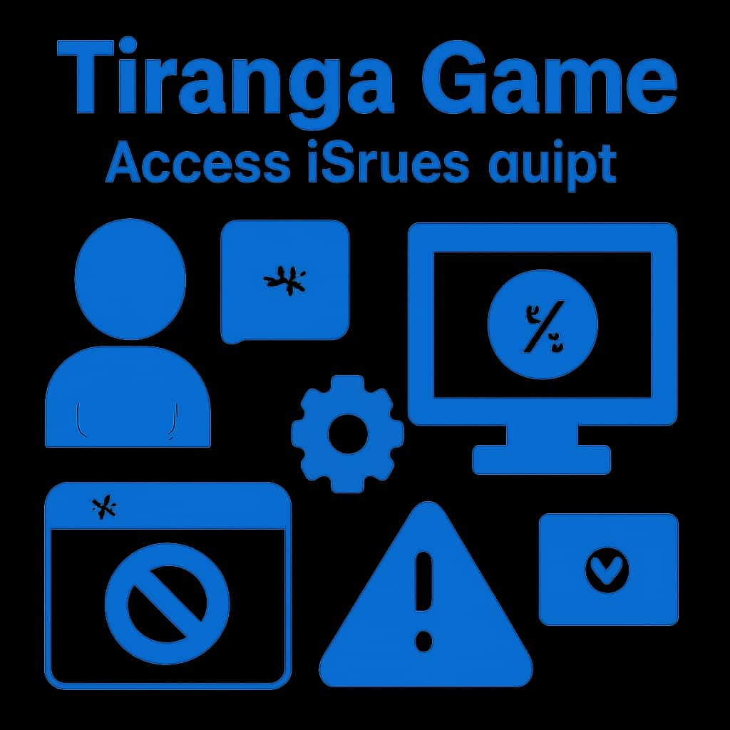 An educational diagram relating to access issues of Tiranga Game.